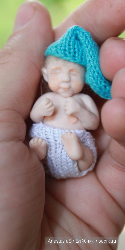 Мой летний цветочек. Мини кукла (фото 6)