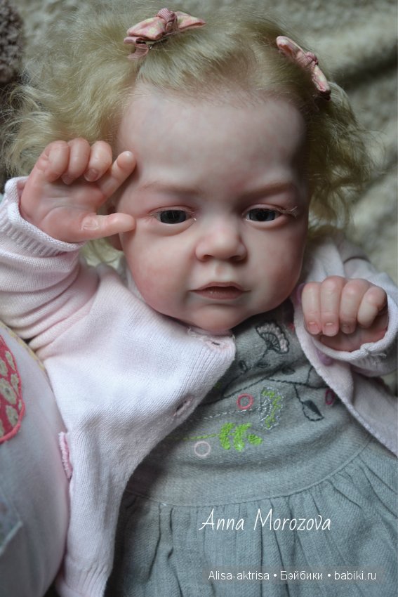 Мари Энн - моя нежная малышка. Кукла реборн Анны Морозовой