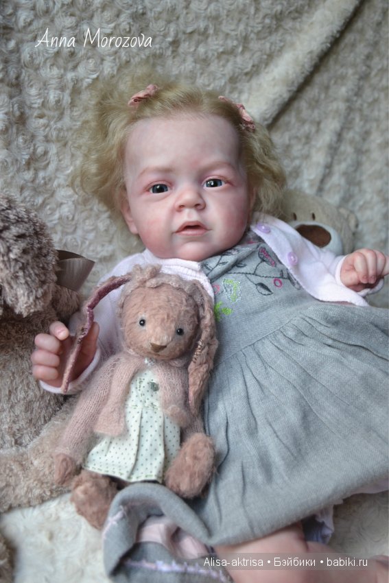 Мари Энн - моя нежная малышка. Кукла реборн Анны Морозовой