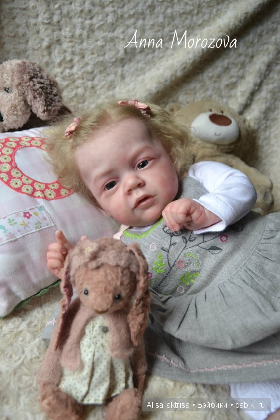 Мари Энн - моя нежная малышка. Кукла реборн Анны Морозовой