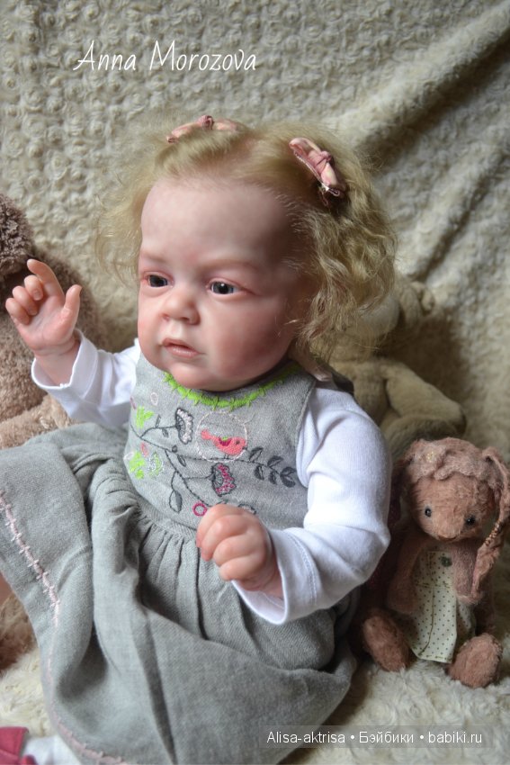 Мари Энн - моя нежная малышка. Кукла реборн Анны Морозовой