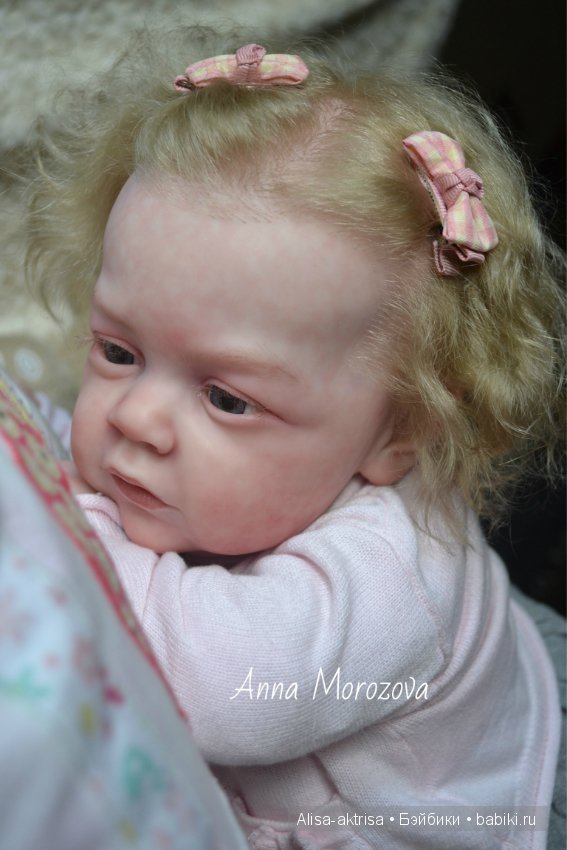 Мари Энн - моя нежная малышка. Кукла реборн Анны Морозовой