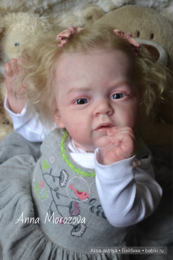 Мари Энн - моя нежная малышка. Кукла реборн Анны Морозовой