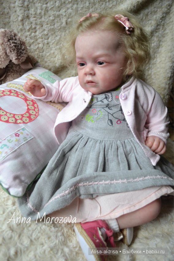 Мари Энн - моя нежная малышка. Кукла реборн Анны Морозовой