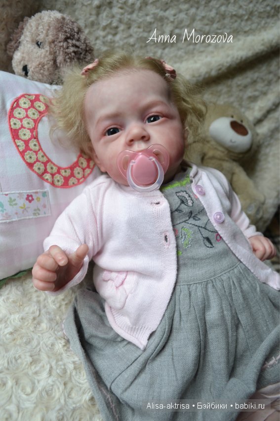 Мари Энн - моя нежная малышка. Кукла реборн Анны Морозовой