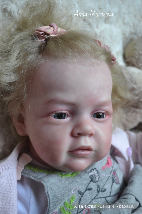 Мари Энн - моя нежная малышка. Кукла реборн Анны Морозовой
