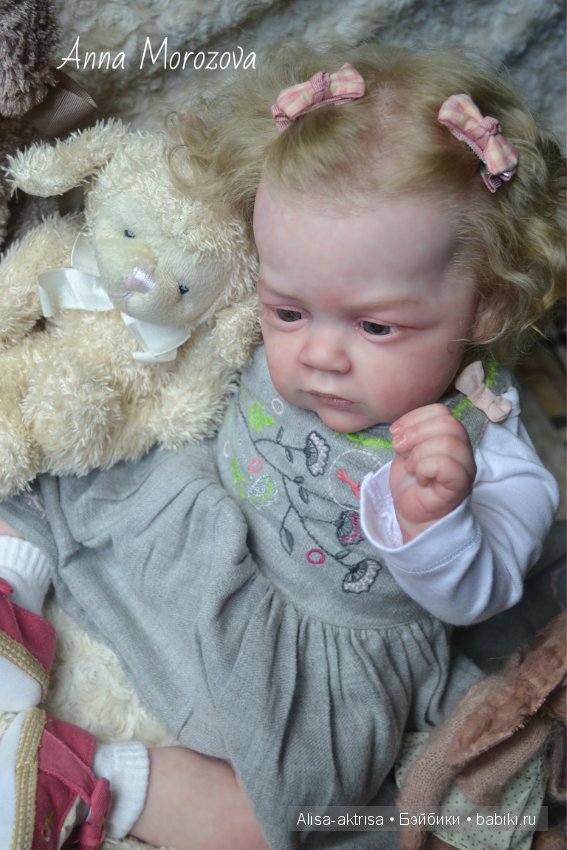 Мари Энн - моя нежная малышка. Кукла реборн Анны Морозовой