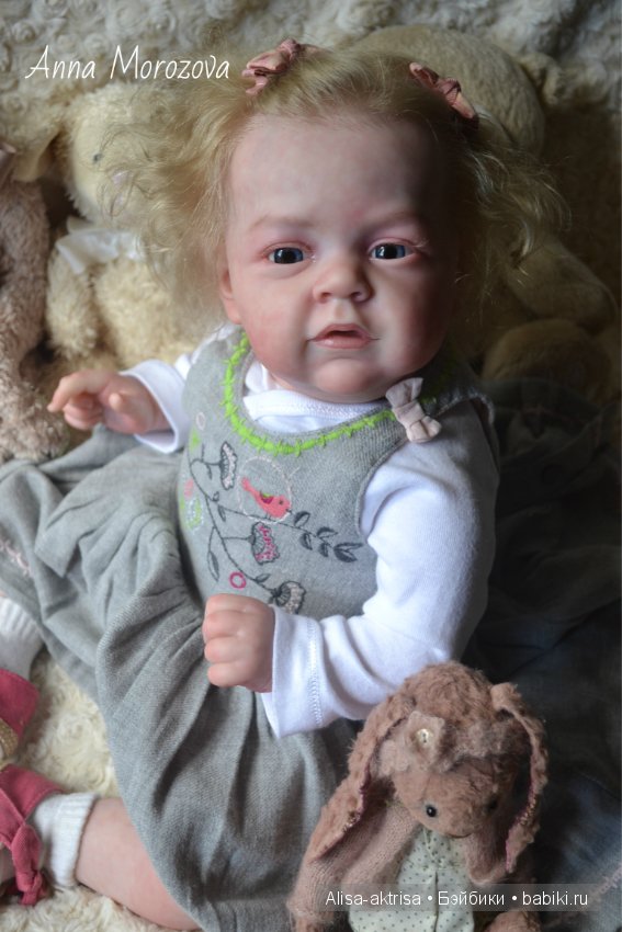 Мари Энн - моя нежная малышка. Кукла реборн Анны Морозовой