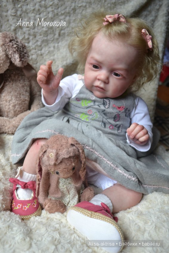 Мари Энн - моя нежная малышка. Кукла реборн Анны Морозовой