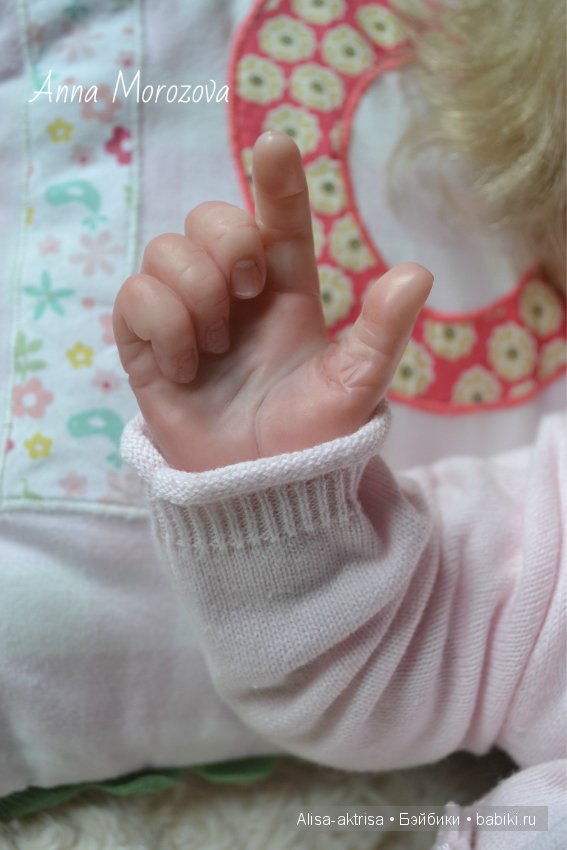 Мари Энн - моя нежная малышка. Кукла реборн Анны Морозовой