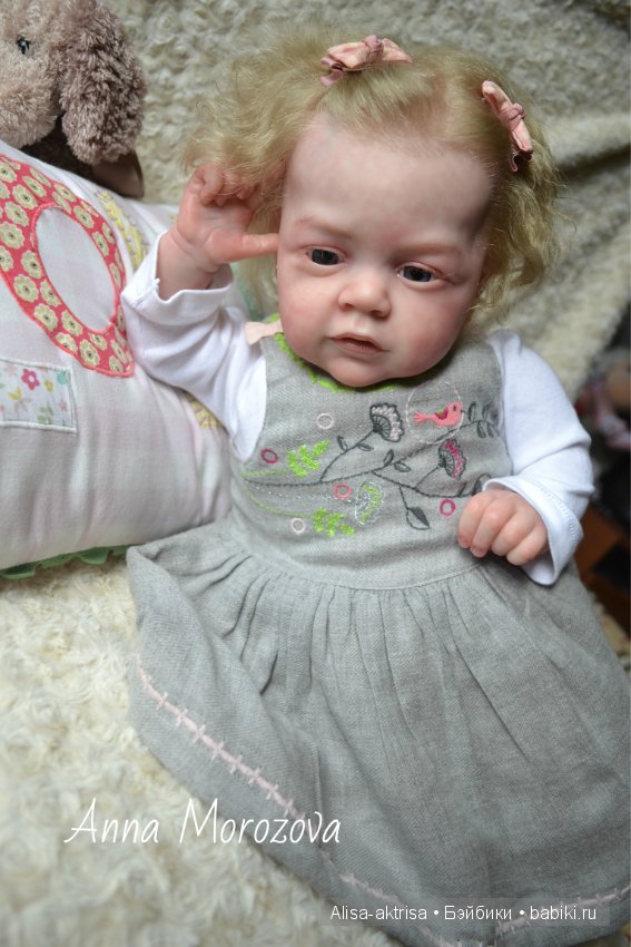 Мари Энн - моя нежная малышка. Кукла реборн Анны Морозовой