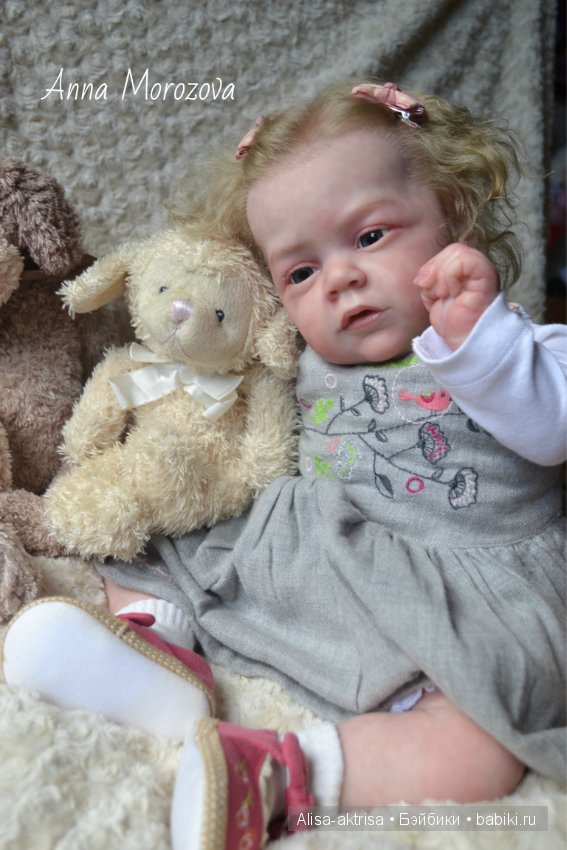 Мари Энн - моя нежная малышка. Кукла реборн Анны Морозовой