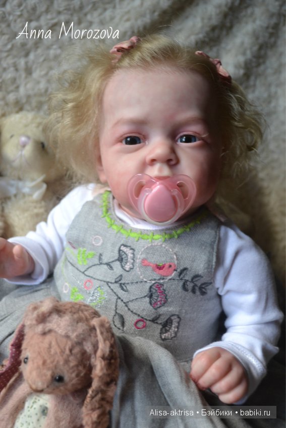 Мари Энн - моя нежная малышка. Кукла реборн Анны Морозовой
