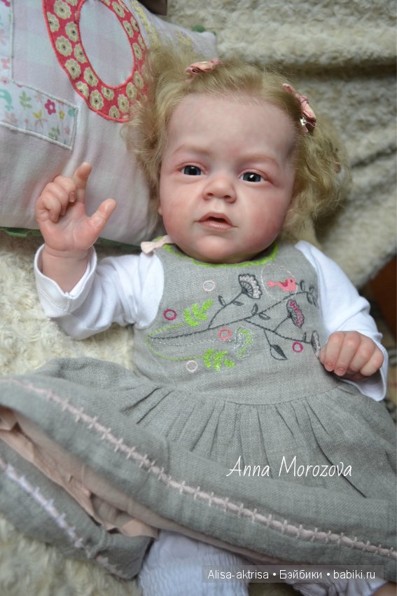 Мари Энн - моя нежная малышка. Кукла реборн Анны Морозовой