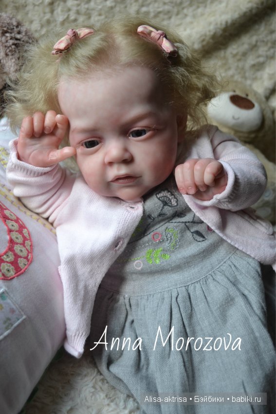 Мари Энн - моя нежная малышка. Кукла реборн Анны Морозовой