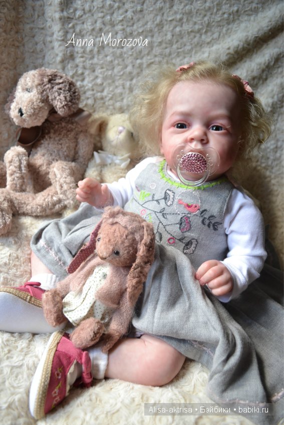 Мари Энн - моя нежная малышка. Кукла реборн Анны Морозовой