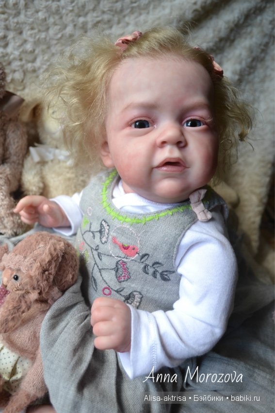 Мари Энн - моя нежная малышка. Кукла реборн Анны Морозовой
