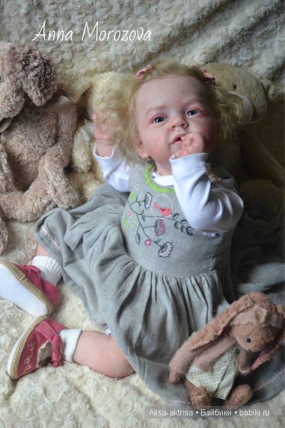 Мари Энн - моя нежная малышка. Кукла реборн Анны Морозовой