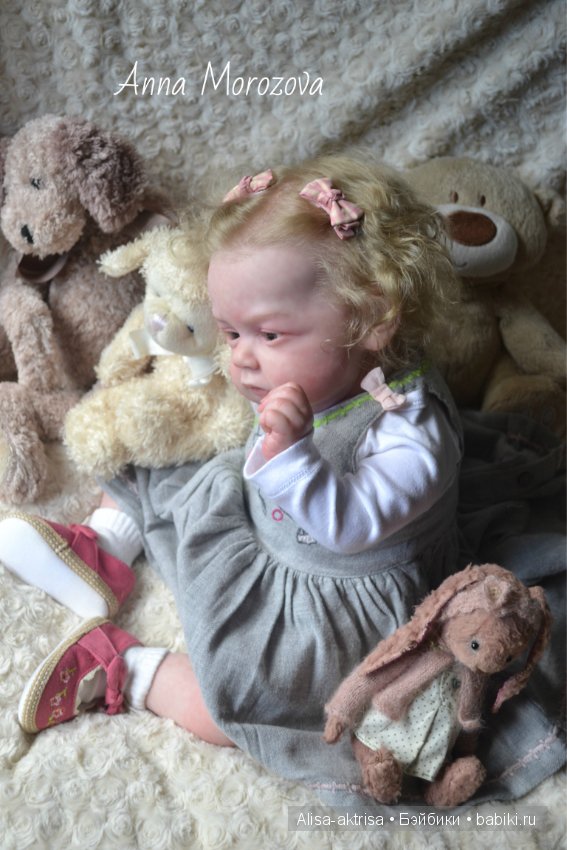 Мари Энн - моя нежная малышка. Кукла реборн Анны Морозовой