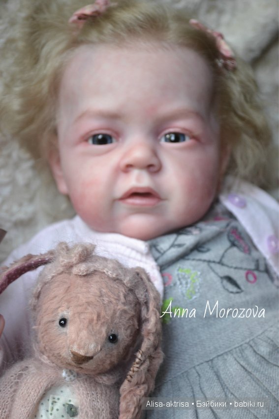 Мари Энн - моя нежная малышка. Кукла реборн Анны Морозовой