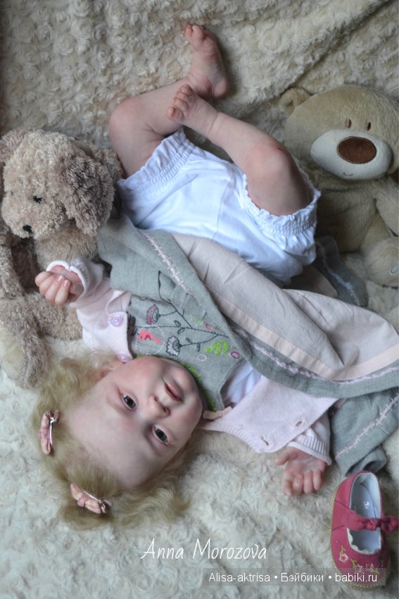 Мари Энн - моя нежная малышка. Кукла реборн Анны Морозовой