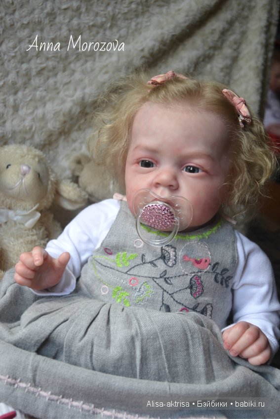 Мари Энн - моя нежная малышка. Кукла реборн Анны Морозовой (фото 9)