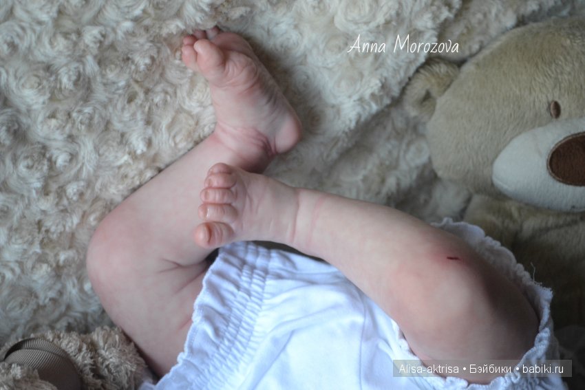 Мари Энн - моя нежная малышка. Кукла реборн Анны Морозовой