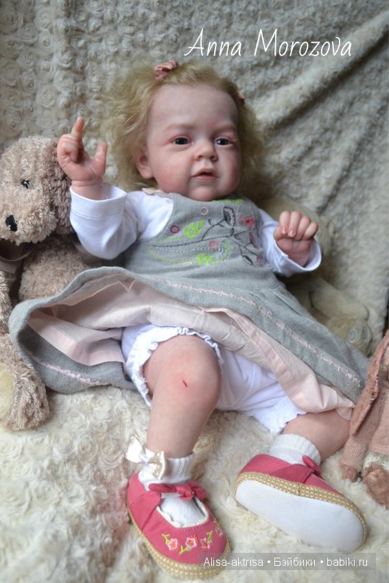 Мари Энн - моя нежная малышка. Кукла реборн Анны Морозовой