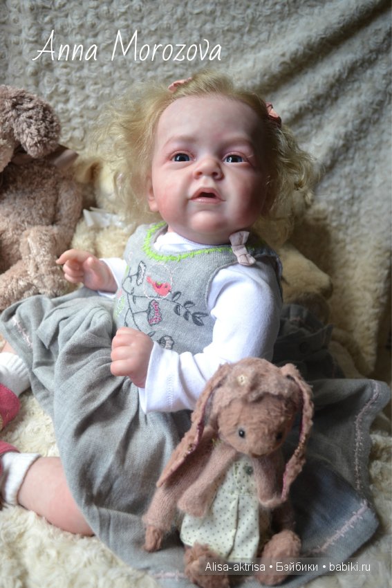 Мари Энн - моя нежная малышка. Кукла реборн Анны Морозовой