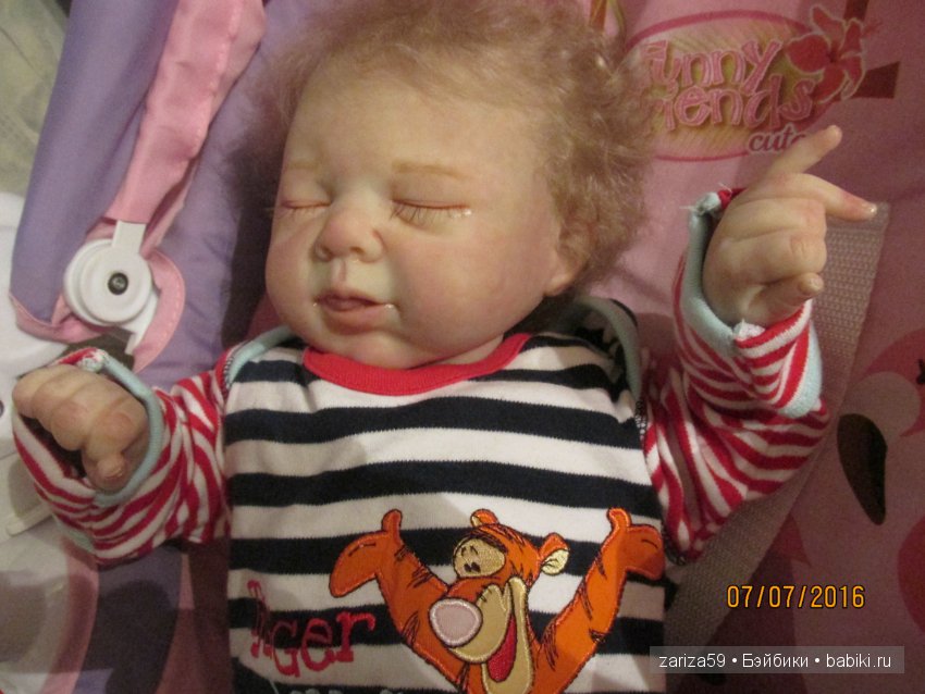 Моя сплюшка Сонечка — Куклы Реборн (Reborn): работы мастеров