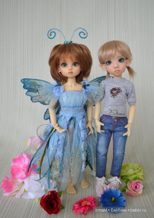 Такие разные! Но все равно подружки Самые маленькие от Kaye Wiggs