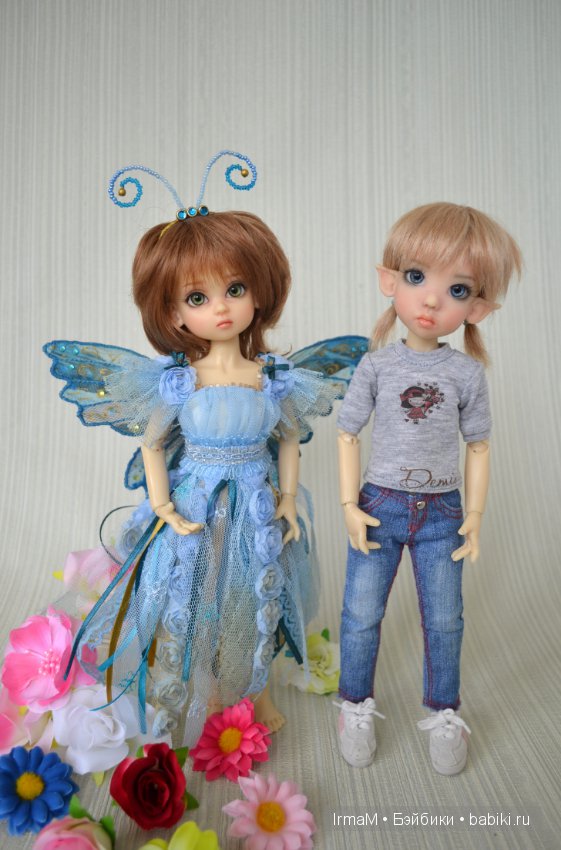 Такие разные! Но все равно подружки Самые маленькие от Kaye Wiggs