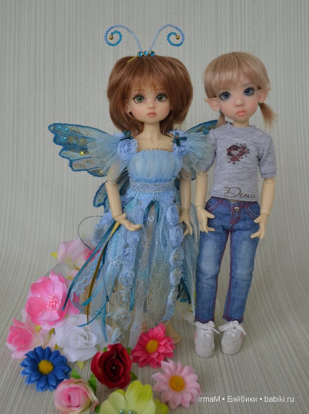 Такие разные! Но все равно подружки Самые маленькие от Kaye Wiggs