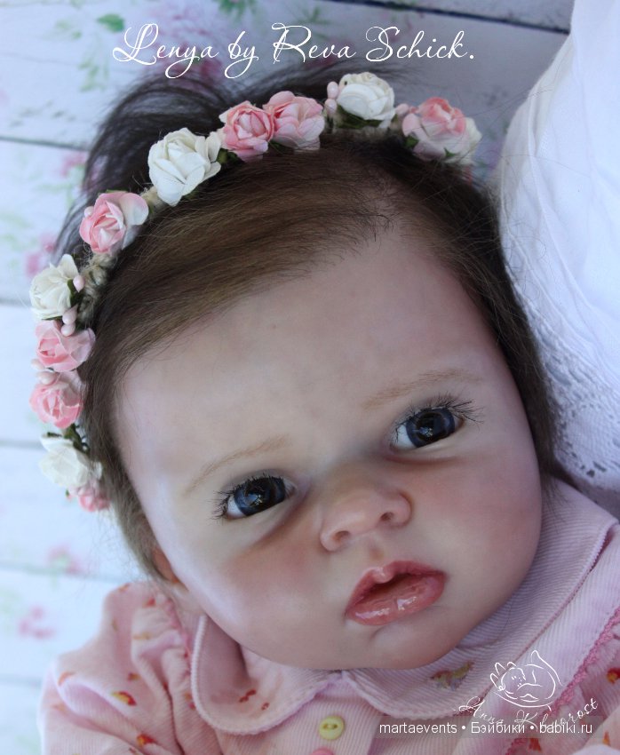 Кукла реборн из молда Lenya