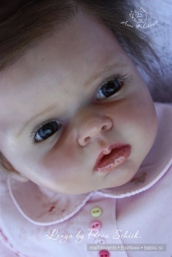 Кукла реборн из молда Lenya (фото 7)