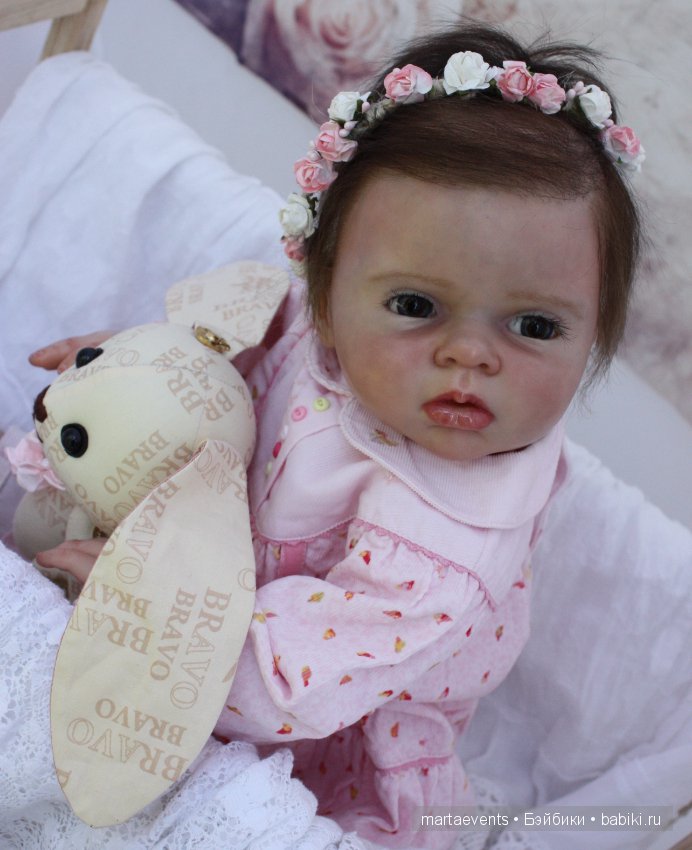 Кукла реборн из молда Lenya (фото 9)