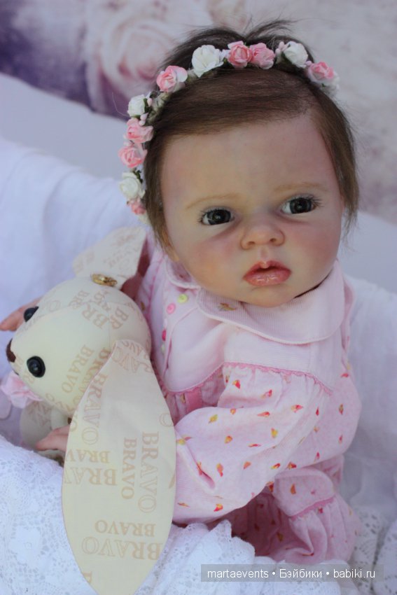 Кукла реборн из молда Lenya