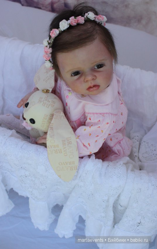 Кукла реборн из молда Lenya
