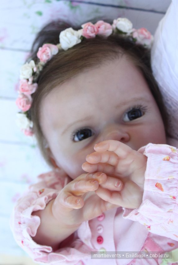Кукла реборн из молда Lenya (фото 4)