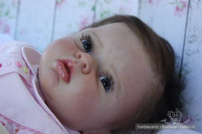 Кукла реборн из молда Lenya