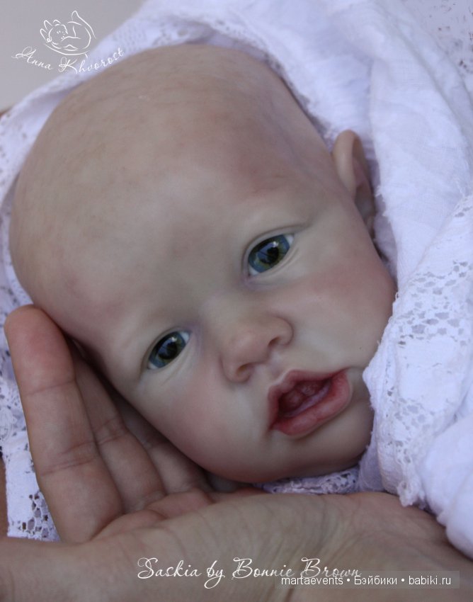 Кукла реборн из молда Lenya