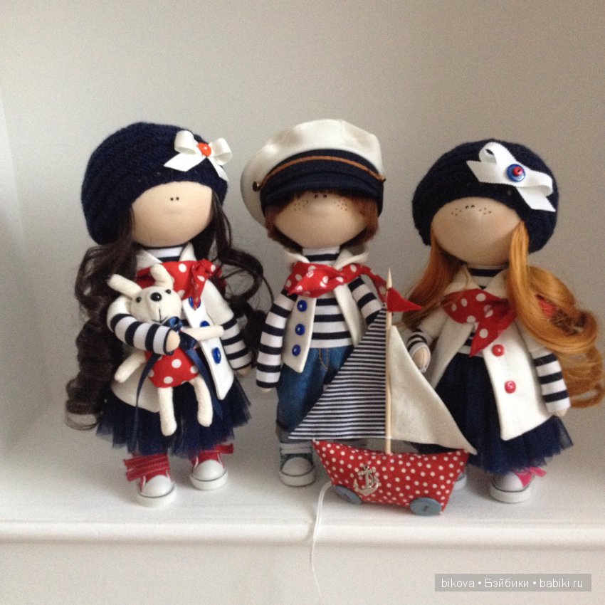 Текстильные куклы Натальи Кудрявцевой (фото 10)