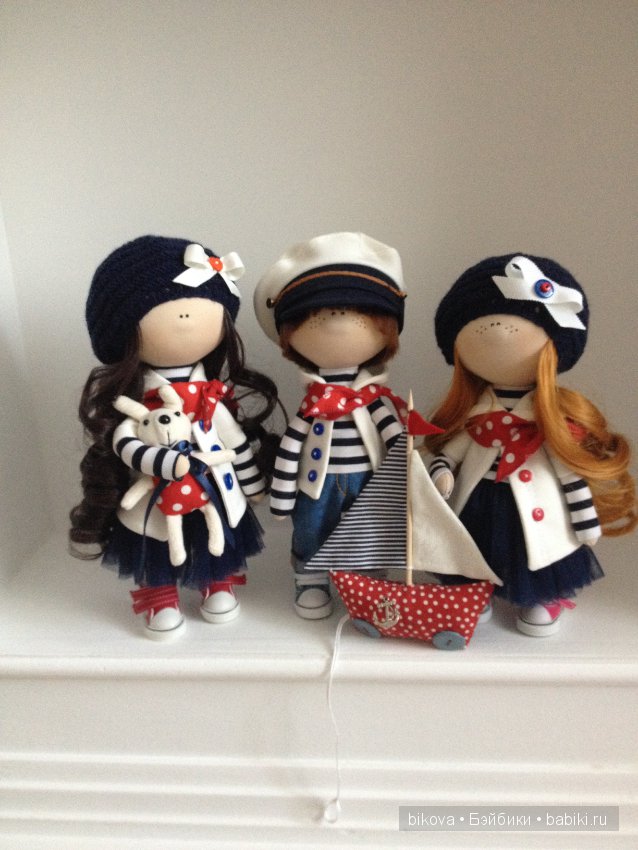 Текстильные куклы Натальи Кудрявцевой (фото 9)
