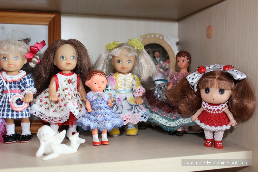 Преображение маленьких куколок