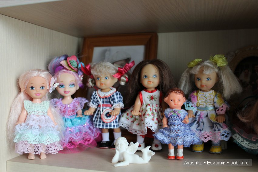 Преображение маленьких куколок