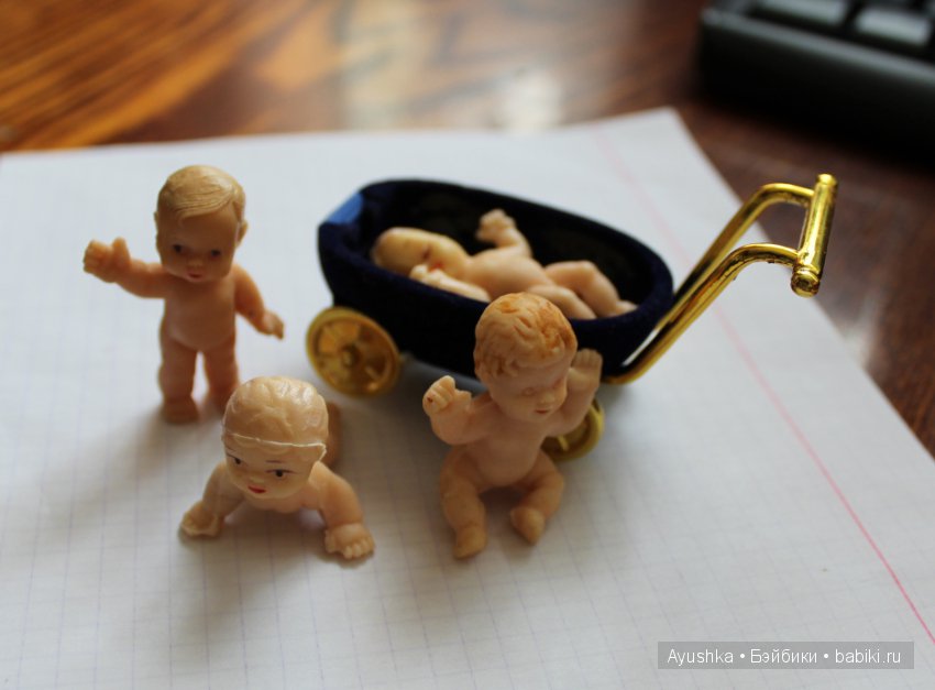 Преображение маленьких куколок