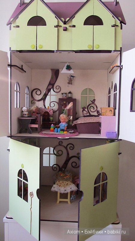 Кукольный дом для Барби - мастер Лена Лашина El-Lashina (фото 2)