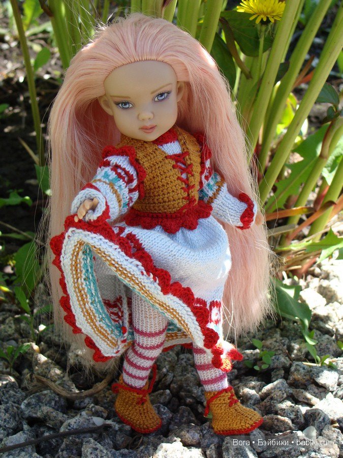 Моя Кэнди - Tonner Kickits Kotton Kendy, вязанная одежда (фото 8)