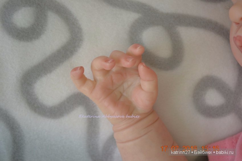 Малышка Виктория/ молд Sailor Rose моя версия. Ekaterina Abbyasova babies (фото 7)