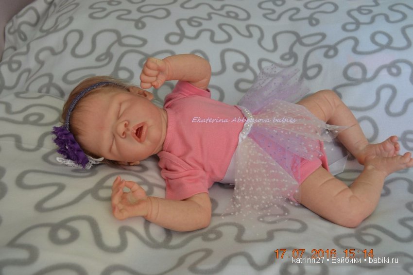 Малышка Виктория/ молд Sailor Rose моя версия. Ekaterina Abbyasova babies (фото 2)